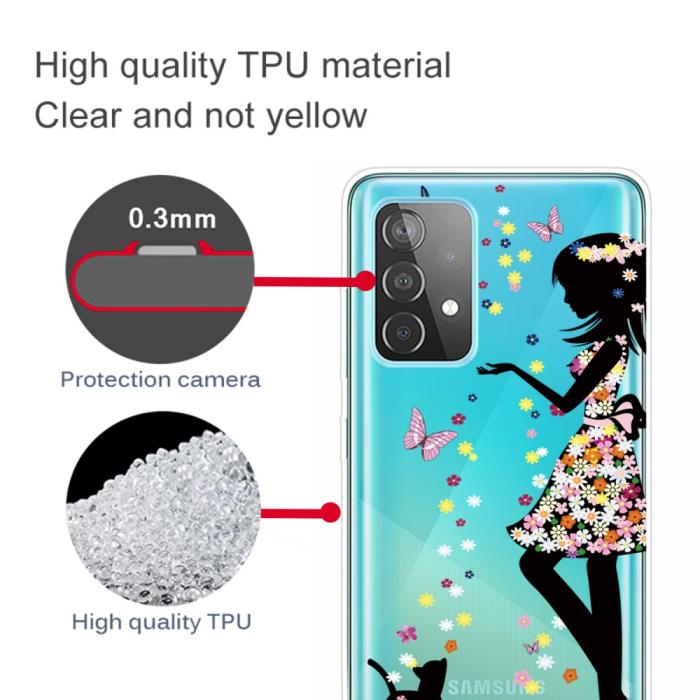 Bild 3, Samsung Galaxy A52 / A52s - Skal Med Tryck - Flicka