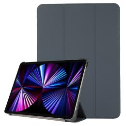 iPad Pro 11 (2018/2020/2021) - Tri-Fold Läder Fodral - Svart