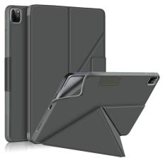 iPad Air 2025-2020 / Pro 11 Fodral Läder Origami Grå