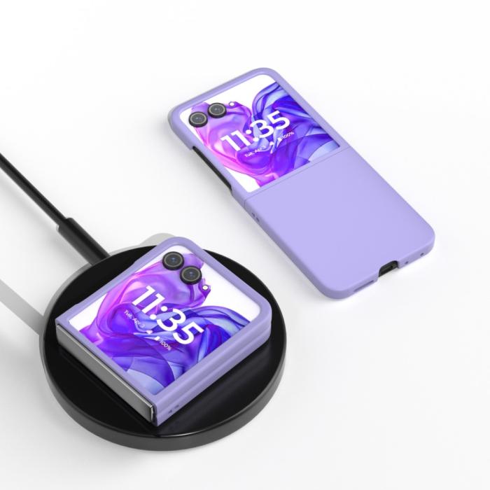 Bild 4, Motorola Razr 50 Ultra 5G Mobilskal Skin Touch Lila