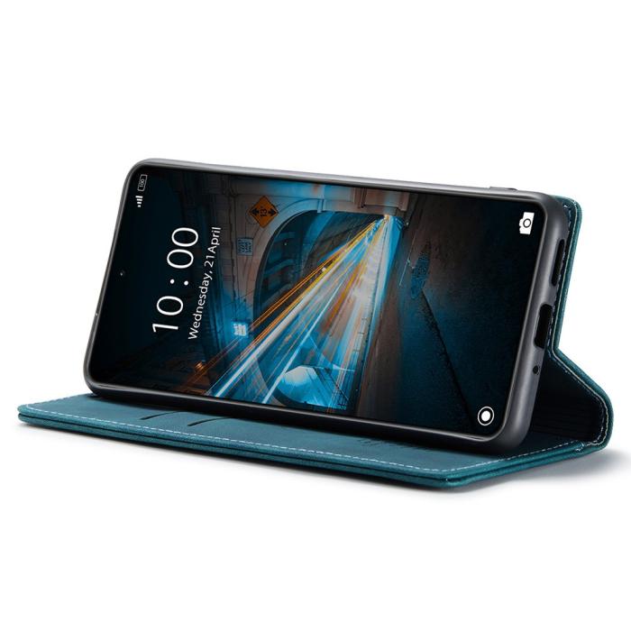 Bild 3, CASEME Xiaomi 14 Fodral Flip Läder Blå