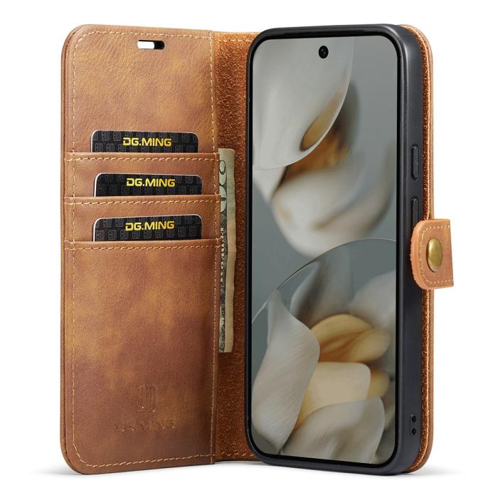 Bild 2, DG.MING Google Pixel 10 Pro XL 2in1 Magnet Fodral / Skal Brun