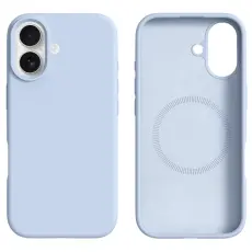 iPhone 17 Skal MagSafe Liquid Silikon Bl&aring;