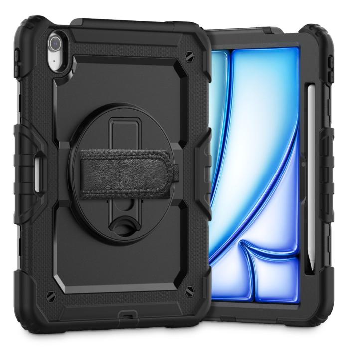 Bild 1, Tech-Protect iPad Air 11 2024 Fodral Solid360 Svart