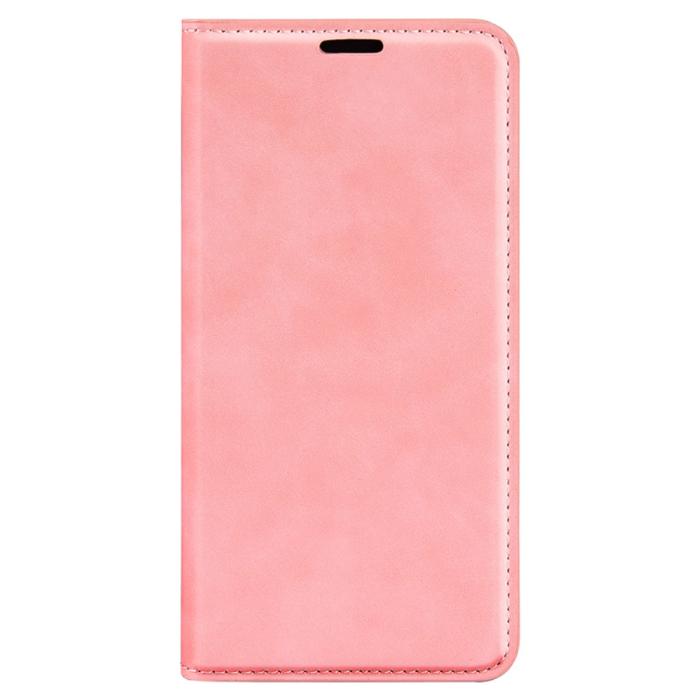 Bild 5, Samsung Galaxy A15 5G Fodral Flip Skin Touch Rosa