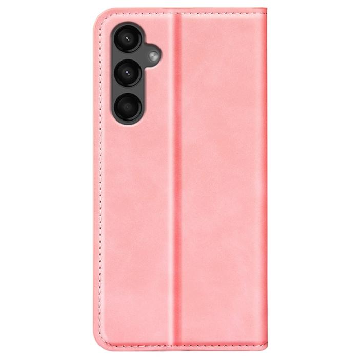 Bild 6, Samsung Galaxy A15 5G Fodral Flip Skin Touch Rosa