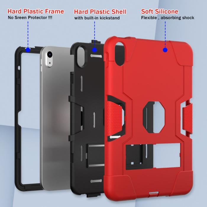Bild 2, iPad 11 2025 / 10.9 2022 Shockproof Hybrid Skal Med Kickstand