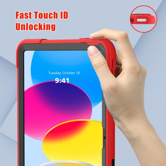 Bild 3, iPad 11 2025 / 10.9 2022 Shockproof Hybrid Skal Med Kickstand