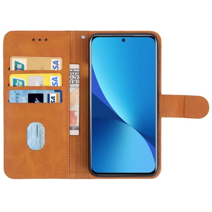 Bild 3, Xiaomi 12 Fodral Läder Brun