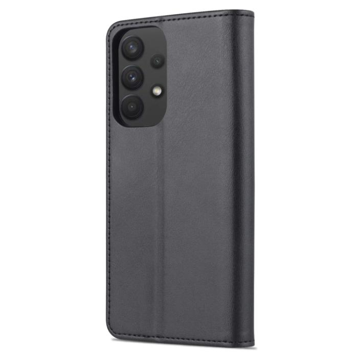 Bild 3, AZNS Samsung Galaxy A33 5G Fodral Läder Svart