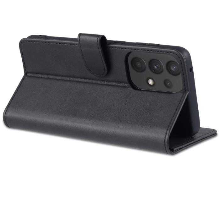 Bild 5, AZNS Samsung Galaxy A33 5G Fodral Läder Svart