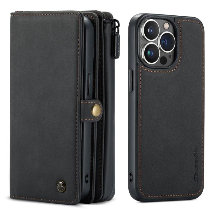 Bild 1, CASEME iPhone 13 Pro Fodral/Skal Magnet 2in1 Multifunktionell Svart