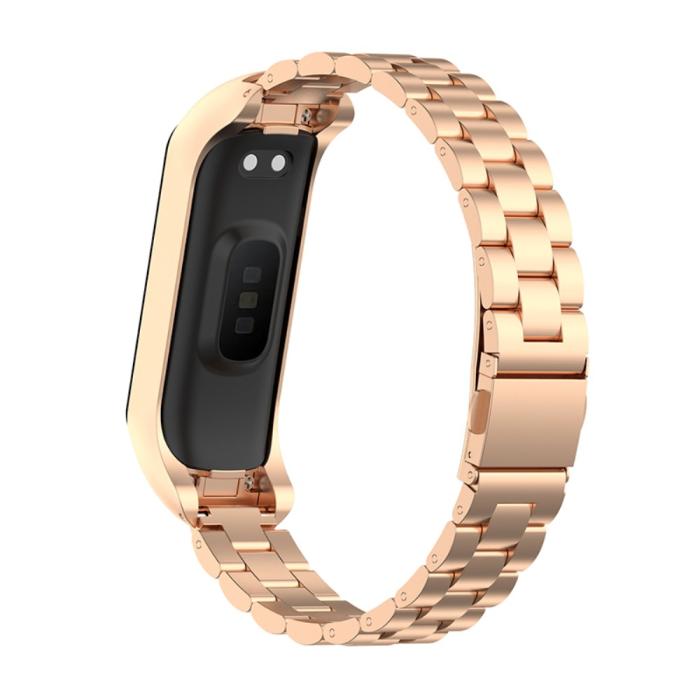 Bild 4, Samsung Galaxy Fit 2 Lyxigt Metallarmband Roséguld