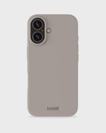 holdit iPhone 16 Mobilskal Silikon Taupe