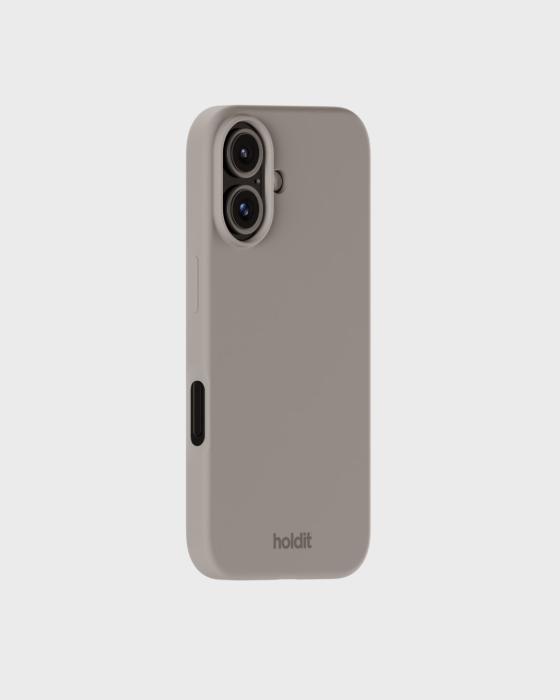 Bild 2, holdit iPhone 16 Mobilskal Silikon Taupe