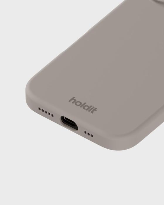 Bild 3, holdit iPhone 16 Mobilskal Silikon Taupe