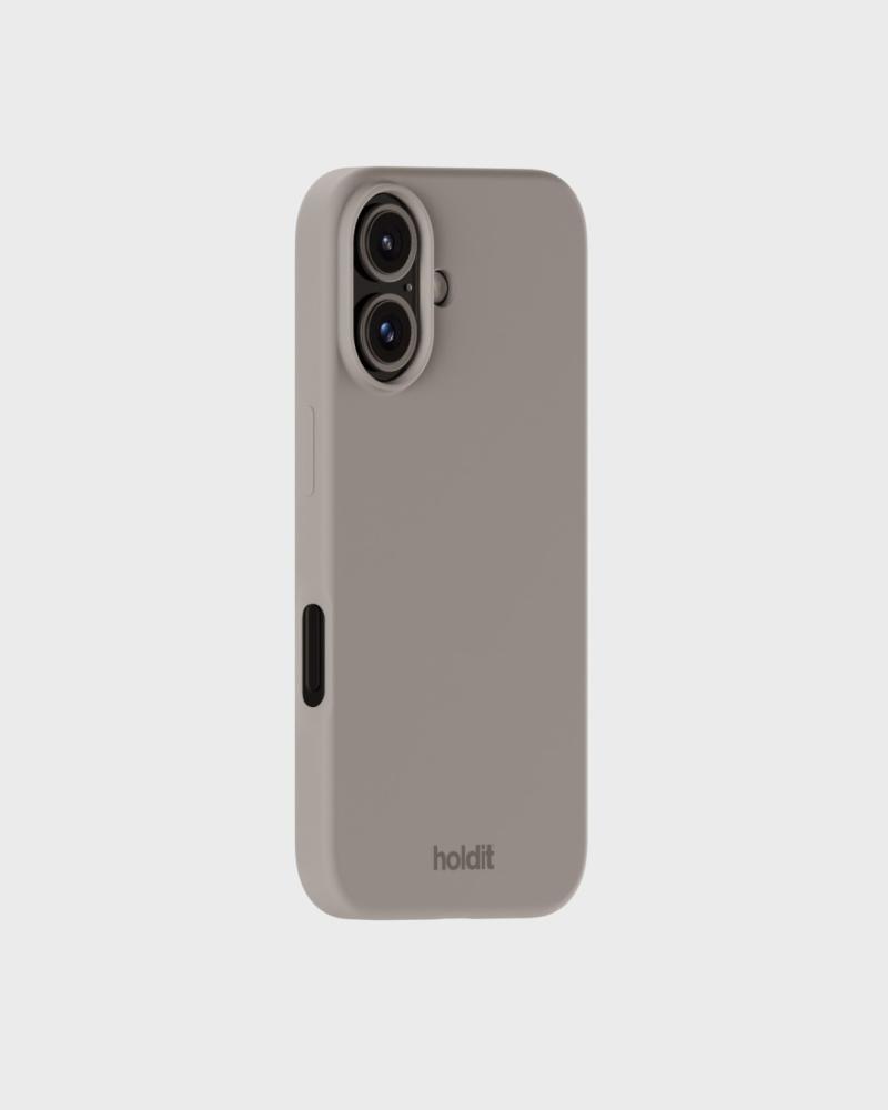 holdit iPhone 16 Mobilskal Silikon Taupe