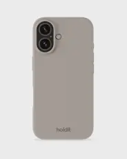 holdit iPhone 16 Mobilskal Silikon Taupe