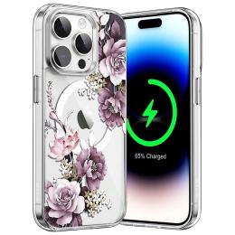 iPhone 16 Pro Skal MagSafe Blommor