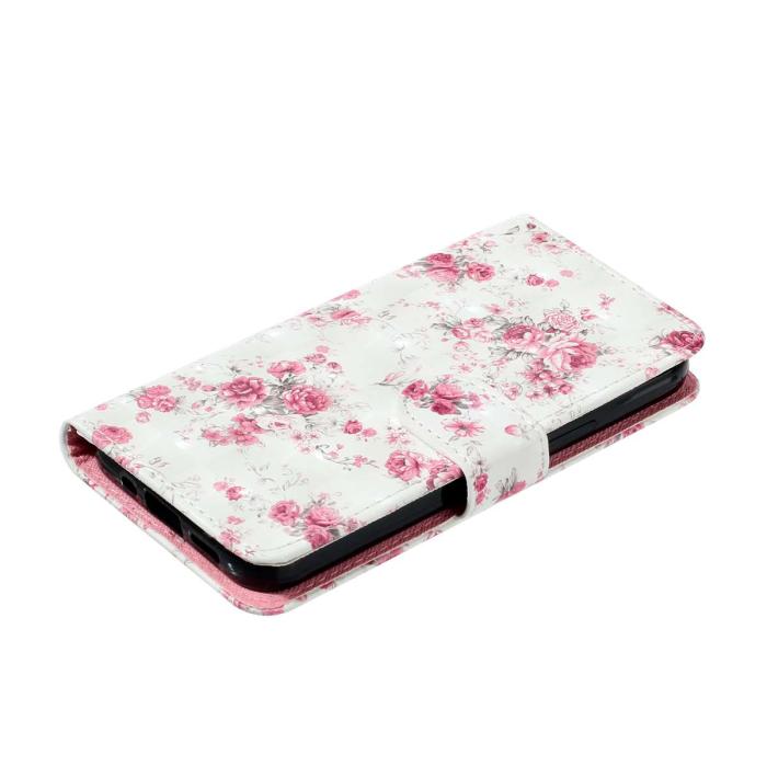 Bild 4, Xiaomi Redmi 15C Fodral Med Tryck Rosor