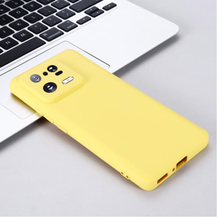 Bild 6, Xiaomi 13 Pro 5G Skal Liquid Silikon Gul
