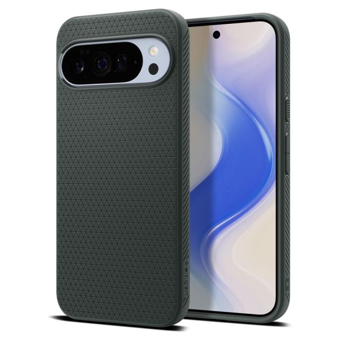 Bild 2, Spigen Google Pixel 10 Pro XL Skal MagSafe Liquid Air Abyss Green