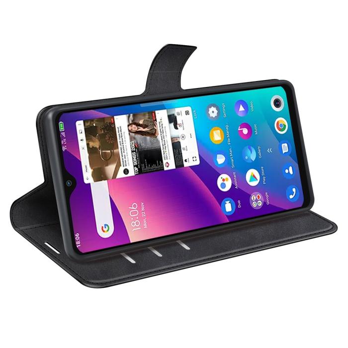 Bild 5, TCL 305 (2022) Fodral Läder Svart
