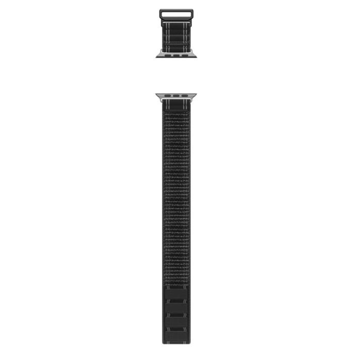 Bild 4, Spigen Apple Watch 42/44/45/46/49 mm Klockarmband Svart