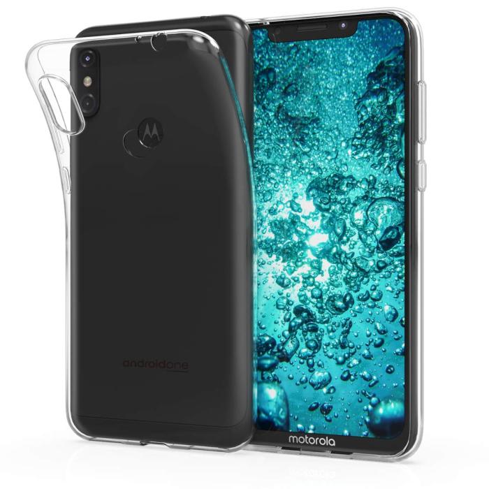 Bild 1, Motorola One - Transparent TPU Skal