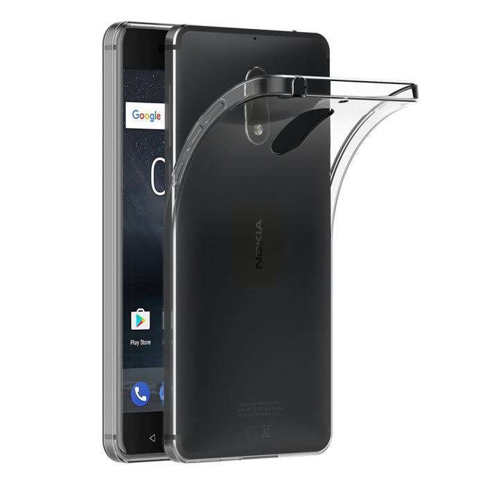 Bild 1, Nokia 6 - Transparent TPU Skal