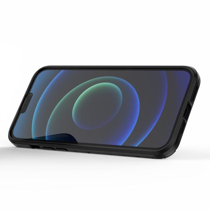 Bild 3, iPhone 13 Pro Max - Hybrid Ring Skal - Svart