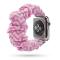 Scrunchie Pink Twill Armband Apple Watch 42/44/45/49 mm