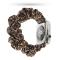 Scrunchie Leopard Armband Apple Watch 42/44/45/49 mm