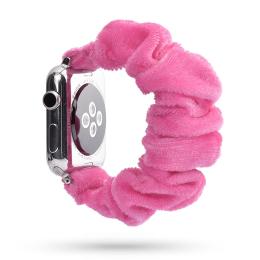 Scrunchie Pink Armband Apple Watch 42/44/45/49 mm