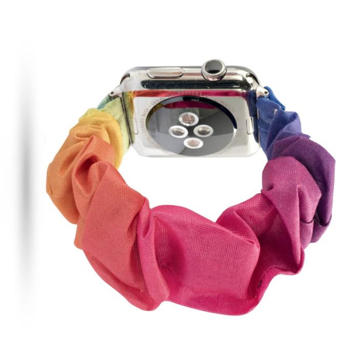 Bild 2, Scrunchie Marble Fade Armband Apple Watch 41/40/38 mm