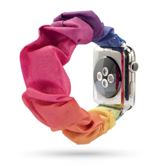 Bild 3, Scrunchie Marble Fade Armband Apple Watch 41/40/38 mm