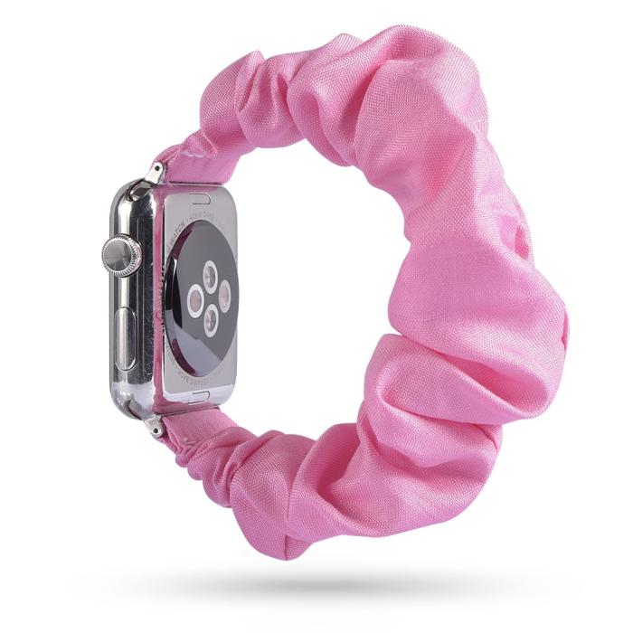 Bild 1, Scrunchie Pink Armband Apple Watch 41/40/38 mm