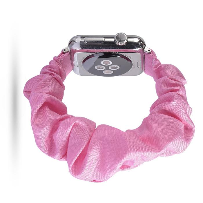 Bild 2, Scrunchie Pink Armband Apple Watch 41/40/38 mm