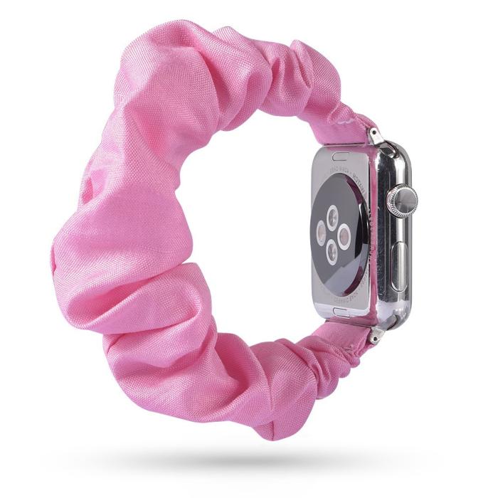 Bild 3, Scrunchie Pink Armband Apple Watch 41/40/38 mm