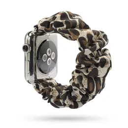 Scrunchie Leopard Armband Apple Watch 41/40/38 mm