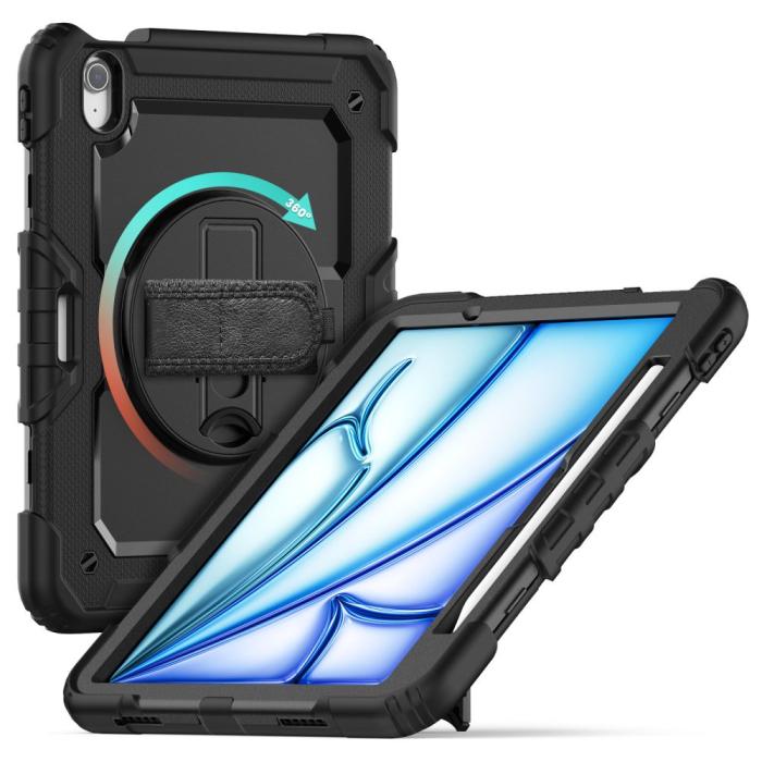 Bild 2, Tech-Protect iPad Air 11 2024 Fodral Solid360 Svart