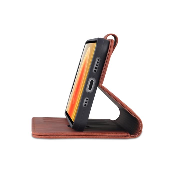 Bild 5, AZNS iPhone 14 Plus Fodral Skin Touch Brun