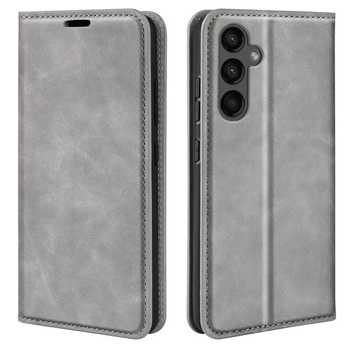 Bild 1, Samsung Galaxy A15 5G Fodral Flip Skin Touch Grå