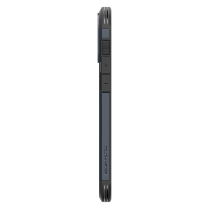Bild 5, Spigen iPhone 16 Pro Skal MagSafe Mag Tough Armor Metal Slate
