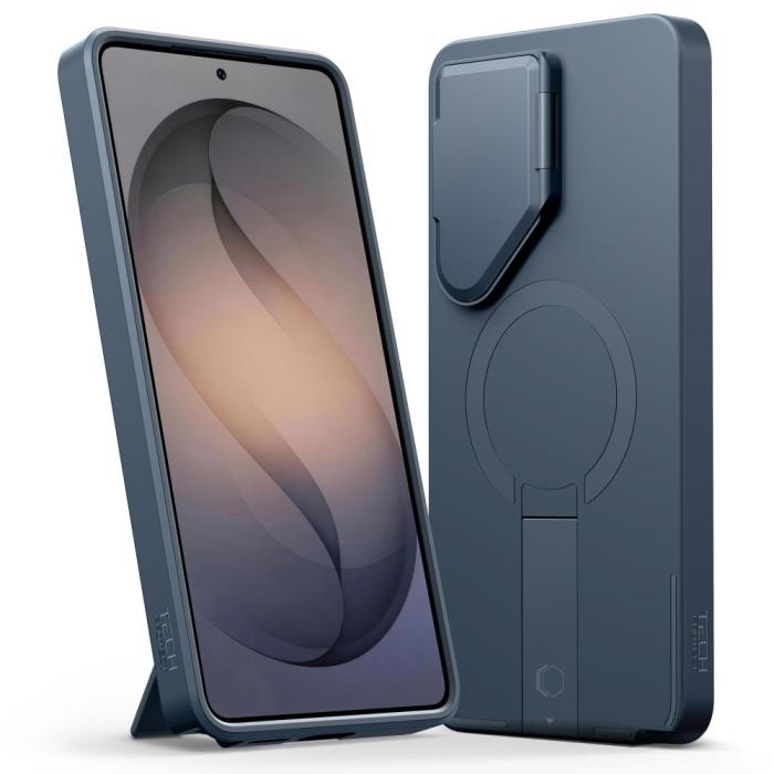 Bild 2, Tech-Protect Galaxy S26 Ultra Skal MagSafe Kevlar Aura Navy Blue
