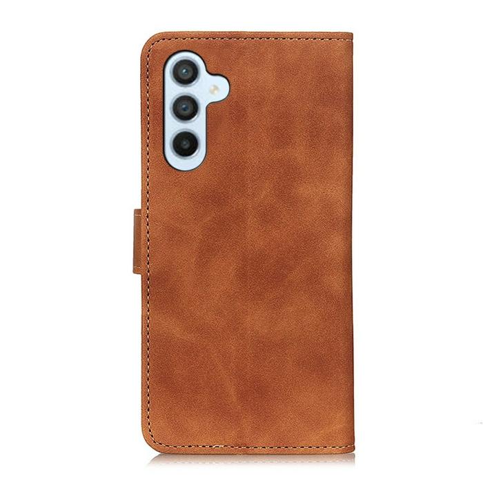 Bild 5, KHAZNEH Samsung Galaxy A57 5G Fodral Retro Läder Brun