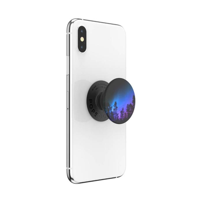 Bild 9, PopSockets Avtagbart Grip med Ställfunktion Aurora Woods