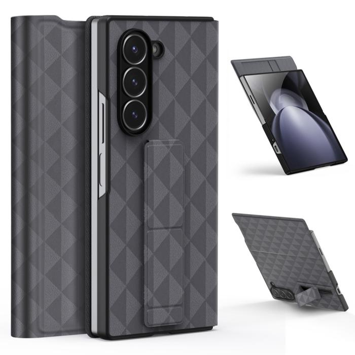 Bild 1, DUX DUCIS Galaxy Z Fold 6 Skal Fitt Series Korthållare Grå