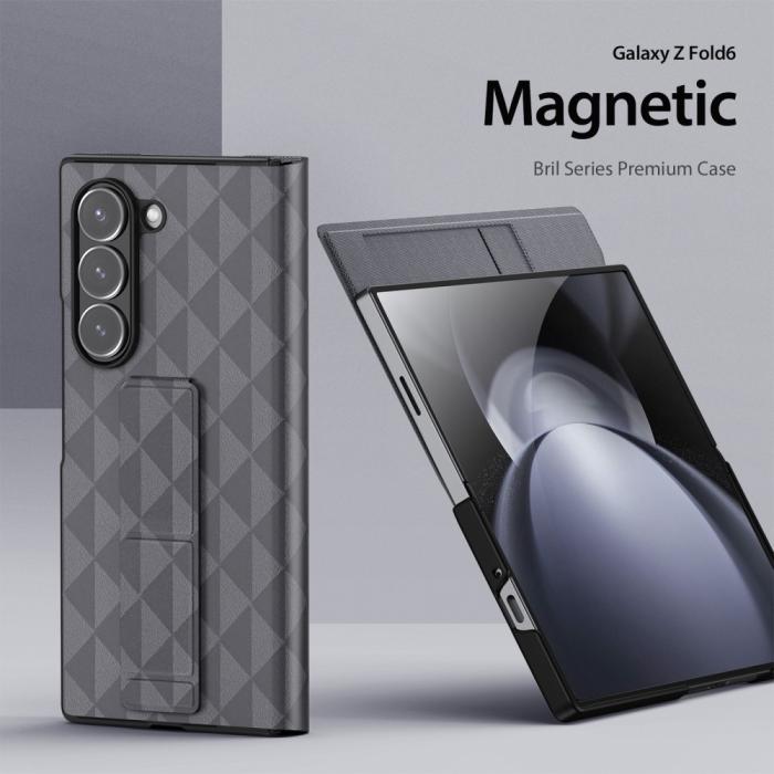 Bild 4, DUX DUCIS Galaxy Z Fold 6 Skal Fitt Series Korthållare Grå