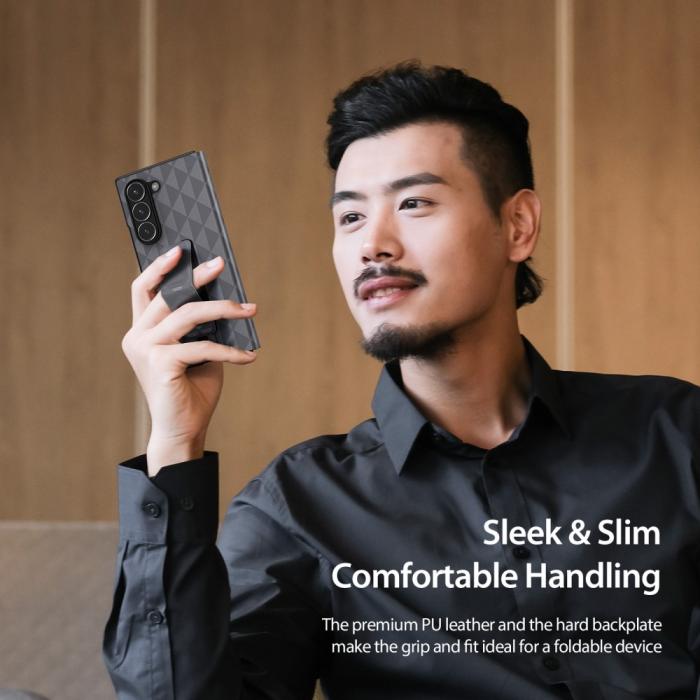 Bild 5, DUX DUCIS Galaxy Z Fold 6 Skal Fitt Series Korthållare Grå